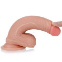 DILDO 7'' DUAL LAYERED PLATINUM SILICONE COCK 24-0226