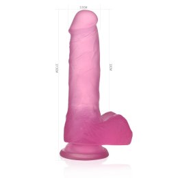 DILDO 7'' JELLY STUDS RÓŻOWE 24-0075