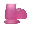 DILDO 7'' JELLY STUDS RÓŻOWE 24-0075