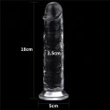 DILDO FLAWLESS CLEAR DILDO 7.0'' 24-0130