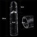 FLAWLESS CLEAR PENIS SLEEVE ADD 2'' 24-0116