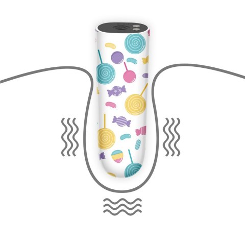 MINIWIBRATOR RECHARGEABLE LOLLIPOP MASSAGER 24-0262