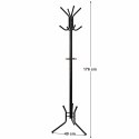 Wieszak stojący ERGO hakano - COATRACK/BLACK/49X49X176CM