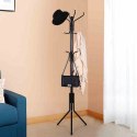 Wieszak stojący ERGO hakano - COATRACK/BLACK/WHITE/44X44X182CM