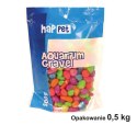 Żwirek do akwarium Happet fluor żółty 0.7cm 0.5kg