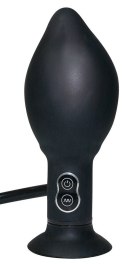 KOREK ANALNY TRUE BLACK VIBRATING BUTT PLUG 13-7306