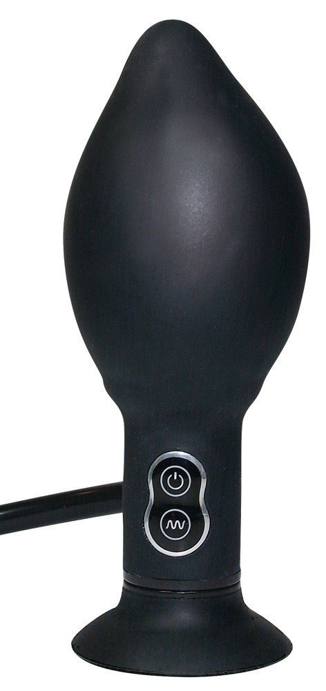 KOREK ANALNY TRUE BLACK VIBRATING BUTT PLUG 13-7306