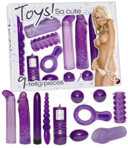 ZESTAW TOYS SO CUTE SET VIBRO TOYS 13-7305