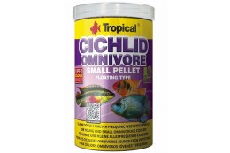 TROPICAL CICHLID OMNIVORE SMALL PELLET 250ML/90G 60954