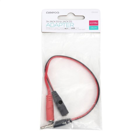 OMEGA JACK IN 2X 3.5 - JACK 3.5 ADAPTER [45612]