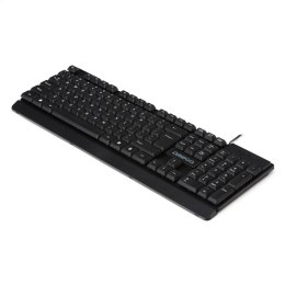 OMEGA KEYBOARD KLAWIATURA US BLACK [45264]