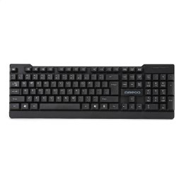 OMEGA KEYBOARD KLAWIATURA US BLACK [45264]