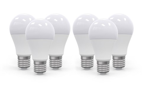 OMEGA LED BULB ŻARÓWKA ECO 2800K E27 10W 940LM 220-240V PACK*6 [45704]