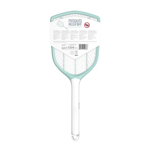 PLATINET RECHARGEABLE MOSQUITO BAT ŁAPKA NA OWADY 1200MAH MINT [45236]