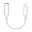 PLATINET SMARTPHONE ADAPTER LIGHTNING TO AUX WHITE [45645]
