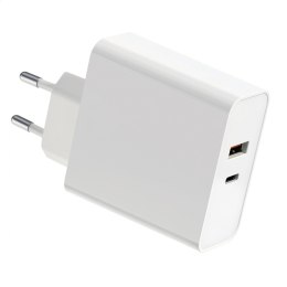 PLATINET WALL CHARGER ŁADOWARKA SIECIOWA 87W USB-C PD + USB-A [45768]