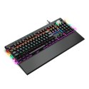 VARR GAMING KEYBOARD QWERTY CYRILLIC KLAWIATURA GAMINGOWA MECHANICAL NEON USB [45582]