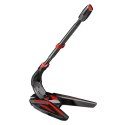 VARR GAMING MICROPHONE MIKROFON GAMINGOWY SPIDER DESKTOP JACK 3.5 RED [45575]