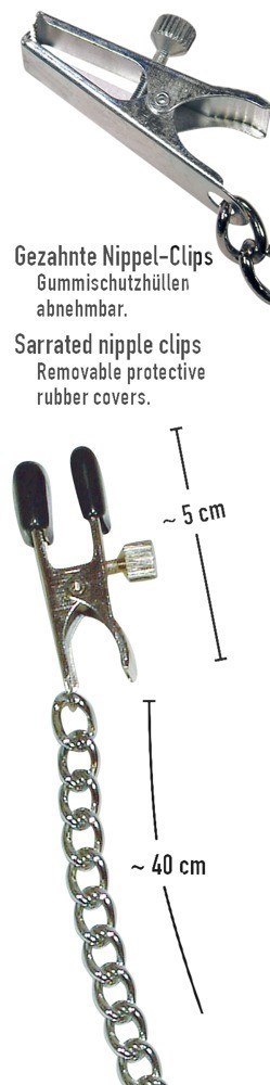 ZACISKI BOOB CHAIN + NIPPLE CLAMPS SX 13-7264