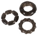 ZESTAW STRETCHY COCK RINGS SMOKE 13-7242