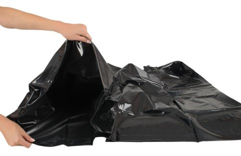 BIELIZNA BDSM VINYL DUVET COVER BLACK 13-7081