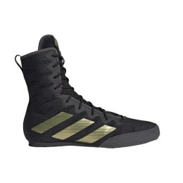 Buty bokserskie ADIDAS BOX HOG 4 czarno-złote