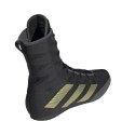 Buty bokserskie ADIDAS BOX HOG 4 czarno-złote