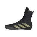 Buty bokserskie ADIDAS BOX HOG 4 czarno-złote