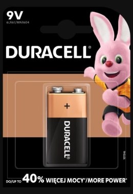 DURACELL BATTERY ALKALINE 9V EXTRA LIFE M BLISTER *1