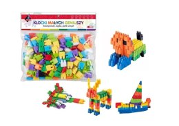 Klocki małych geniuszy - Cegiełki 160 elementów