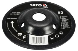YATO TARNIK WYPUKŁY 125mm NR2 YT-59169