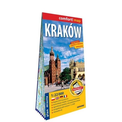 Kraków plan miasta 1:22 000