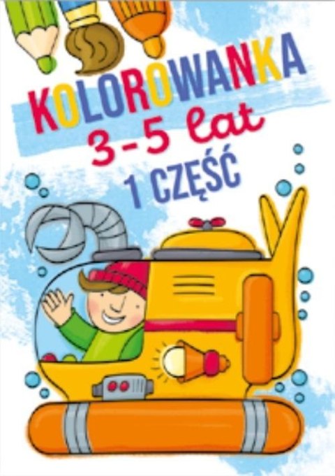 Kolorowanka 3-5 lat cz.1