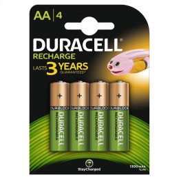 DURACELL RECHARGE AA 1300mAh B4