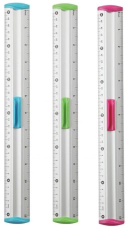 Linijka z uchwytem Measure Clip 30cm MIX