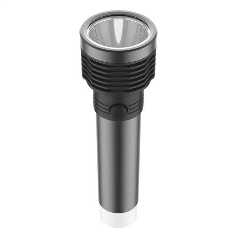 PLATINET TORCH FLASHLIGHT LATARKA ALUMINIUM 3W GREY [45772]