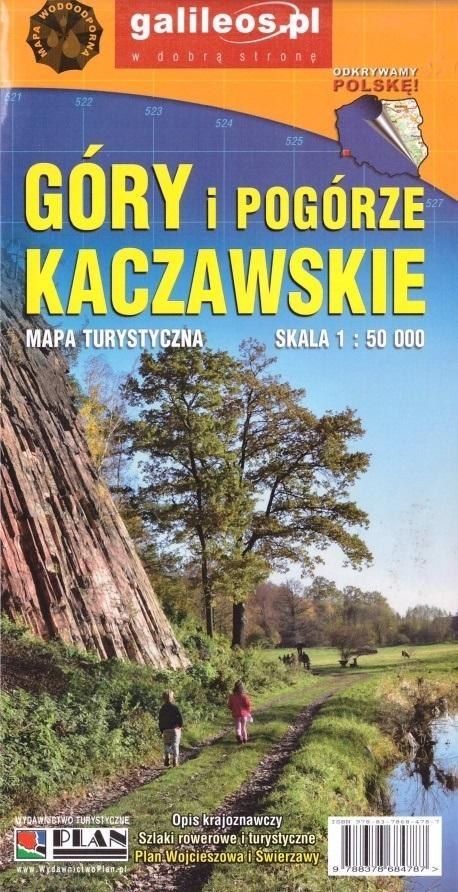 Map. tur. lam. Góry i Pogórze Kaczawskie 1:50000