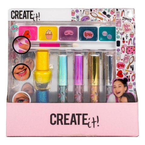 Zestaw Make-up metalik CREATE IT!