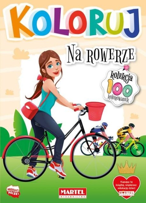 Koloruj - Na rowerze