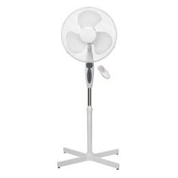 PLATINET STANDING FAN REMOTE WENTYLATOR STOJĄCY PILOT 16 WHITE [44749]