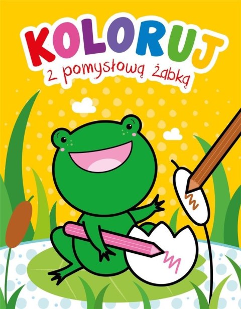 Koloruj z pomysłową żabką