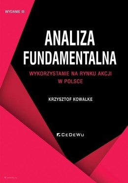 Analiza fundamentalna. Wykorzystanie na rynku...