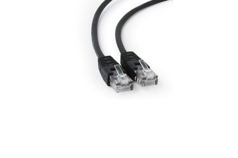 BC GEMBIRD PATCHCORD RJ45 OSŁONKA ZALEWANA KAT.5e UTP 2M CZARNY