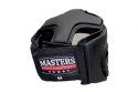 Kask bokserski MASTERS czarny KTOP-PU-MATT