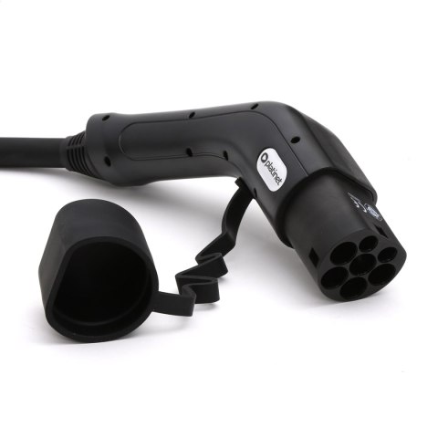 PLATINET EV CHARGING CABLE KABEL DO ŁADOWANIA SAMOCHODU TYPE 2 11KW 5M BLACK [45825]