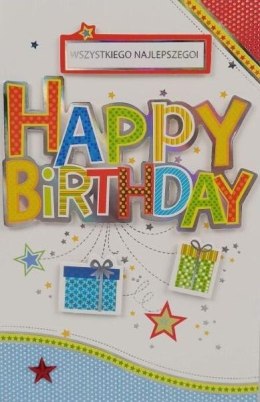 Karnet okolicznościowy LUX 3 MIX (12szt)