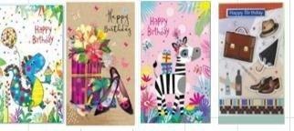 Karnet okolicznościowy SUPERLUX 1 MIX (12szt)