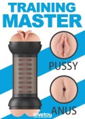 MASTURBATOR DOUBLE SIDE STROKER PUSSY AND ANUS 24-0067