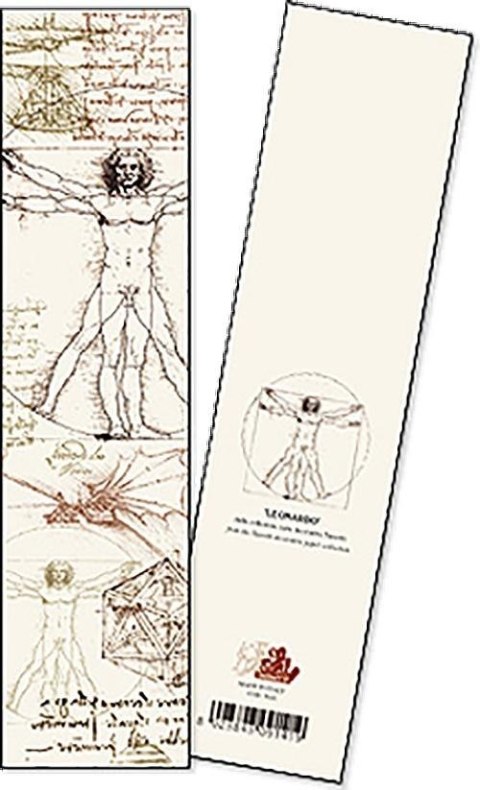 Zakładka do książki Leonardo opakowanie 2 sztuki