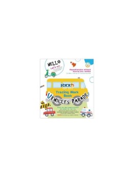 Książeczka do tworzenia naklejek Auta